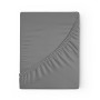 Prestieradlo 180x200 cm BASIC tmavosivé s gumičkou